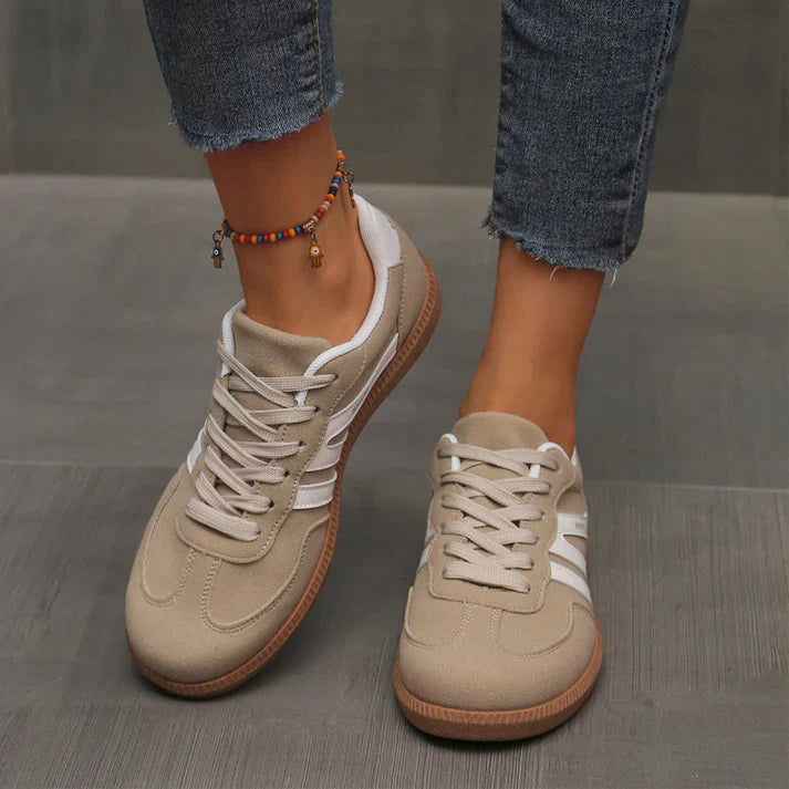 Sambia | Trendy Comfortable Sneakers in Beige
