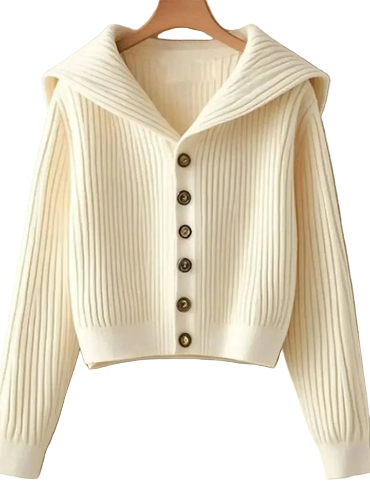 Melina - Rib Knit Cardigan