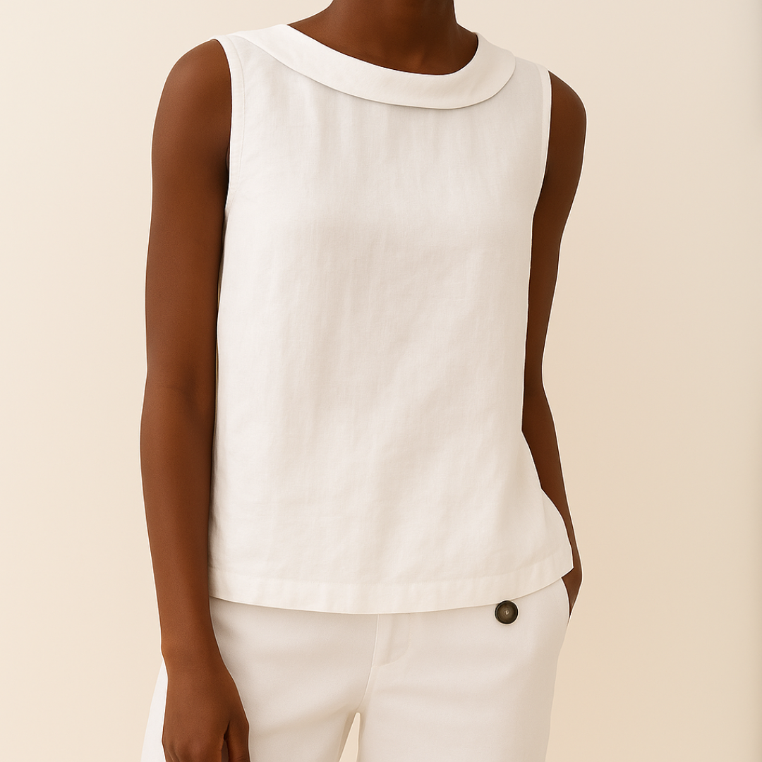 Anette | High-Quality Sleeveless Blouse