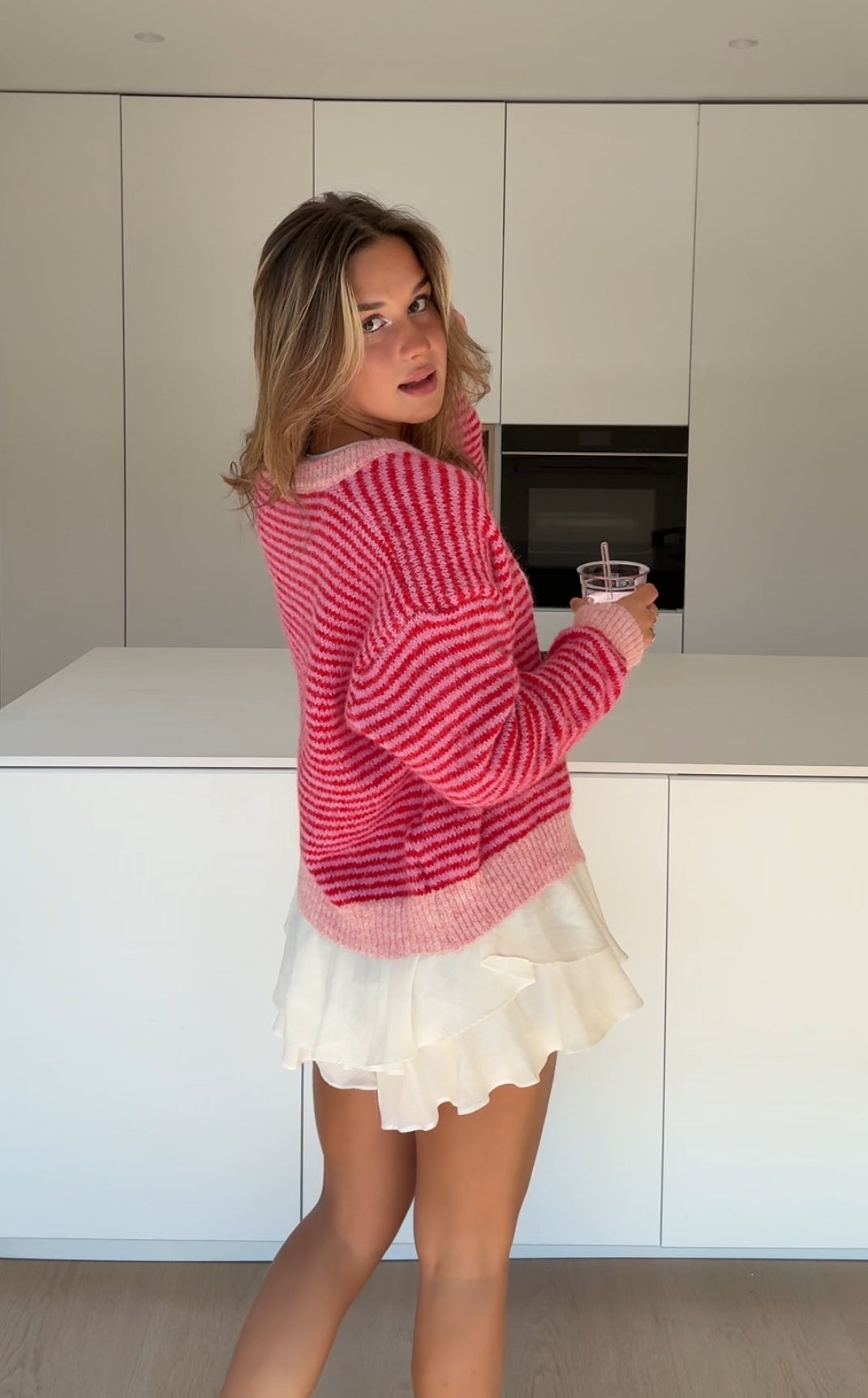 Soft striped sweater