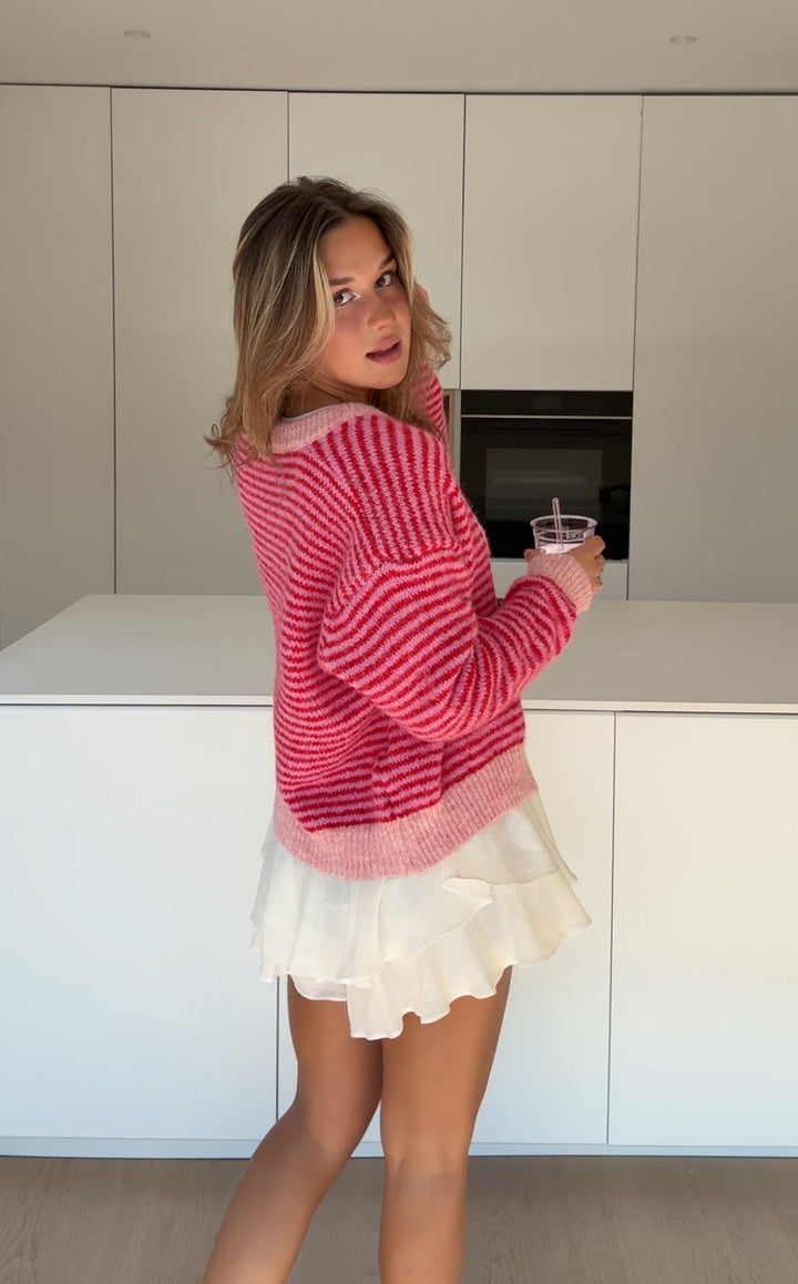Soft striped sweater