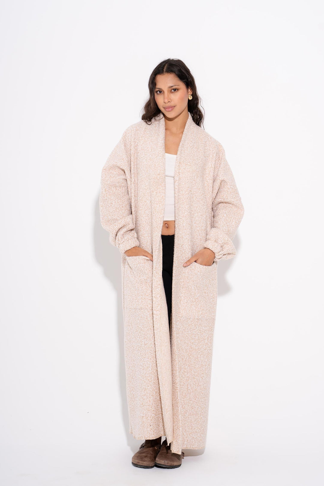 Lisa - Cloudy Boucle Cardigan