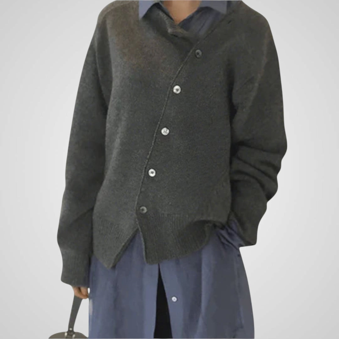 Mori | Button Sweater
