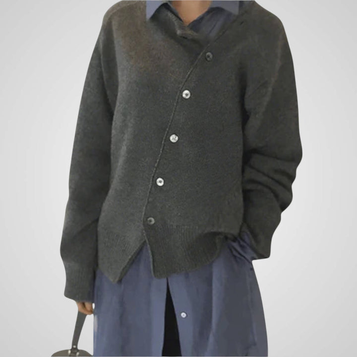 Mori | Button Sweater