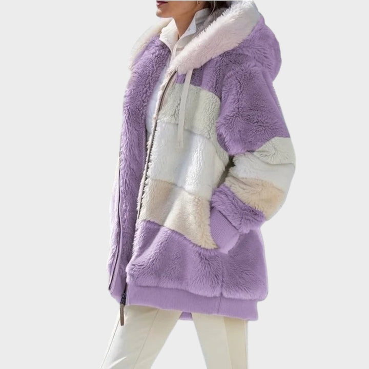 Andrea | Winter jacket with hood and zipper