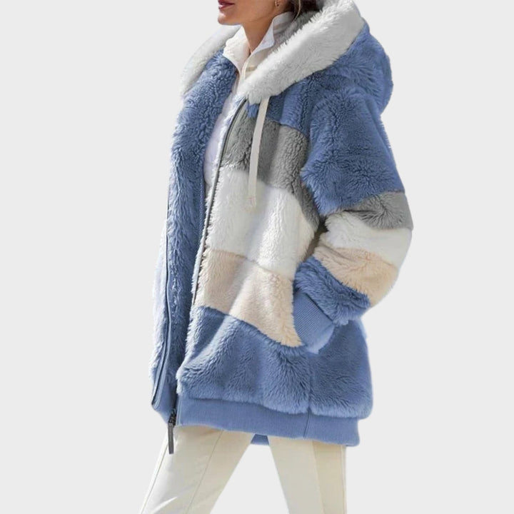 Andrea | Winter jacket with hood and zipper