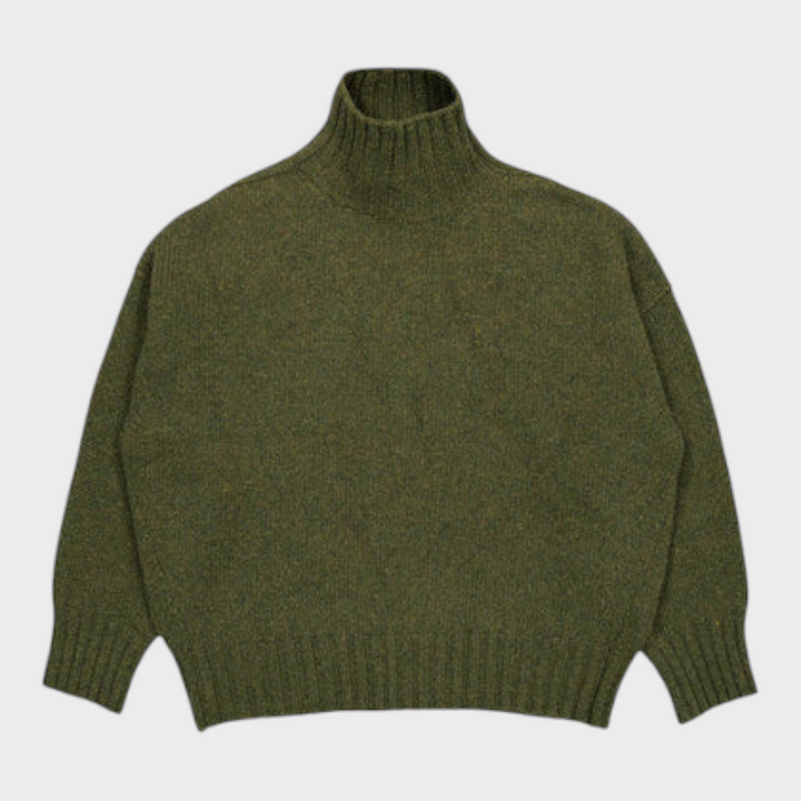 Baylee | Relaxed fit soft knit, Forest