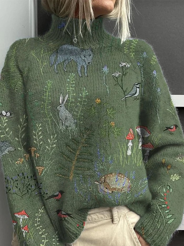 Aimélie –Warm and stylish turtleneck sweater