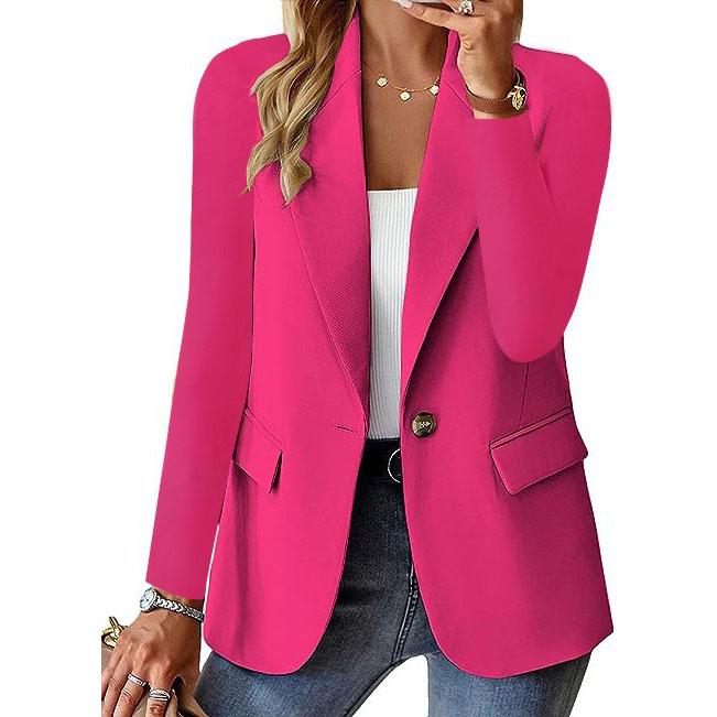 Natalie | Classic Single-Button Blazer