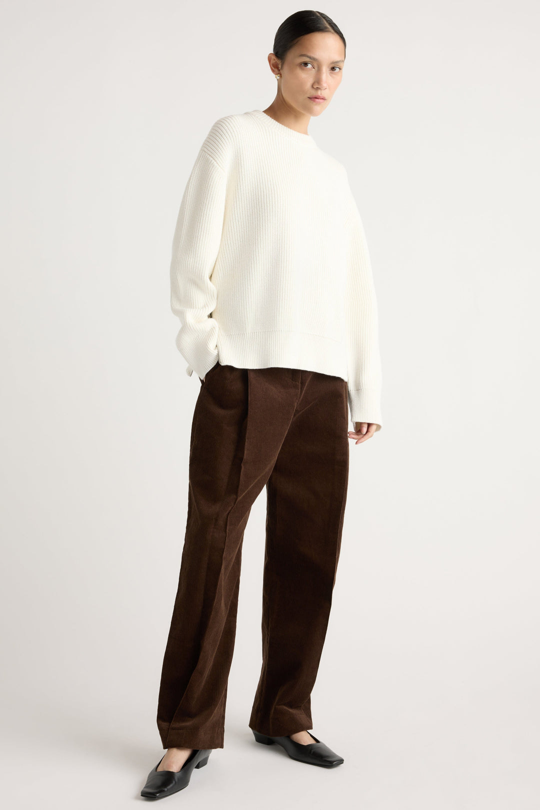 Tate - Organic Cotton Side-Zip Sweater
