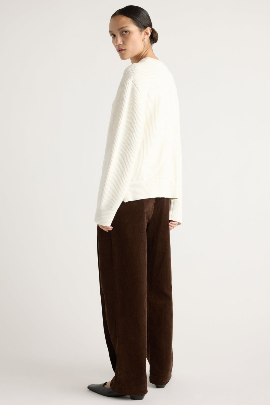 Tate - Organic Cotton Side-Zip Sweater
